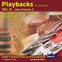 Häne, M: Playbacks für Drummer 4 - Easy Grooves 2