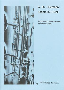 Telemann, G P: Sonate d-moll