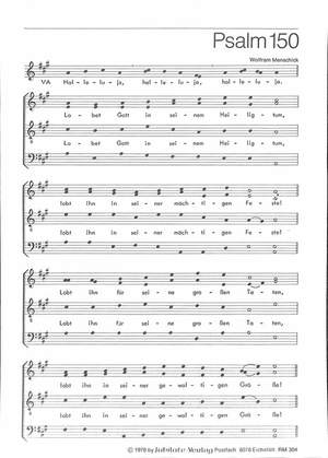 Menschick, W: Psalm 150