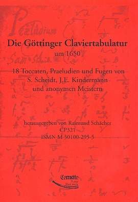 Die Göttinger Claviertabulatur um 1650