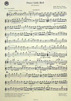 Werner, T: Dance little bird