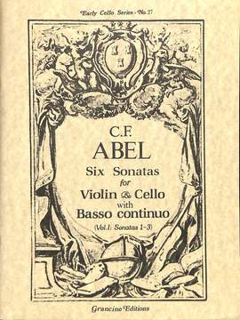 Abel, C F: 6 Sonaten 1