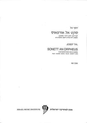 TAL, J: Sonatt an Orpheus