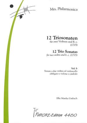 Philarmonica, M: 12 Triosonaten 1
