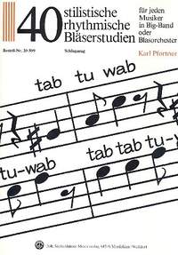 Pfortner, K: Tab tu wab - 40 stilistische, rhythmische Bläserstudien
