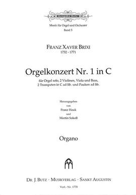 Brixi, F X: Konzert 1 C-Dur