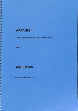 Eisma, W: Affairs 2