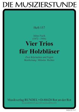 Fucik, J: 4 Trios für Woodwinds 157