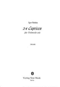 Rekhin, I: 24 Capricen