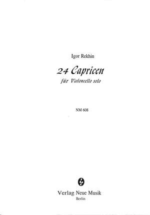 Rekhin, I: 24 Capricen
