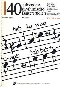 Pfortner, K: Tab tu wab - 40 stilistische rhythmische Bläserstudien