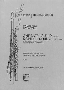 Mozart, W A: Andante C-Dur KV 315 + Rondo D-Dur KV 373 Anh 184