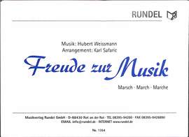 Weissmann, H: Freude zur Musik