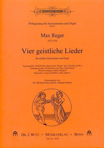 Reger, M: 4 geistliche Lieder