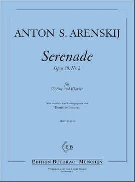Arensky, A S: Serenade op 30/2 op. 30,2