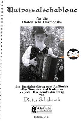 Schaborak, D: Universalschablone für die diatonische Harmonika
