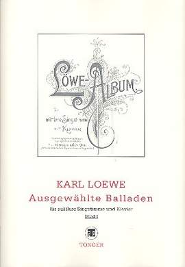 Loewe, C: Ausgewählte Balladen 1