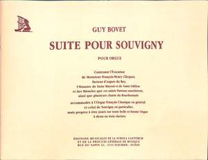 Bovet, G: Suite pour souvigny