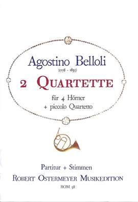 Belloli, A: Quartett 1 + 2 + piccolo Quartetto