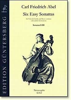 Abel, C F: 6 easy Sonatas WKO 141-146