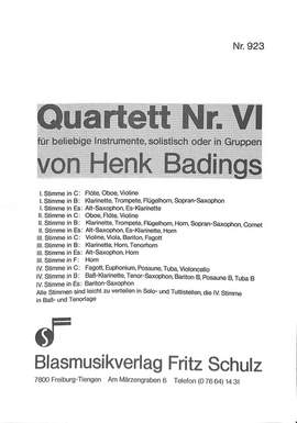 Badings, H: Quartett 4