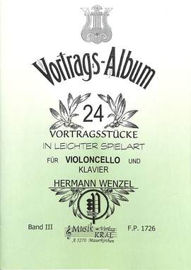 Wenzel, H: Vortragsalbum 3 Vol. 3