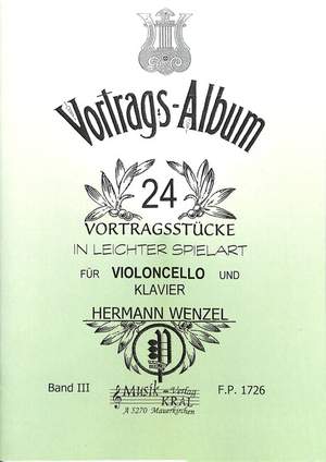 Wenzel, H: Vortragsalbum 3 Vol. 3