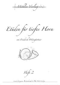 Weingärtner, F: Etüden für tiefes Horn 2