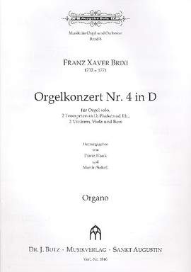 Brixi, F X: Konzert 4 D-Dur