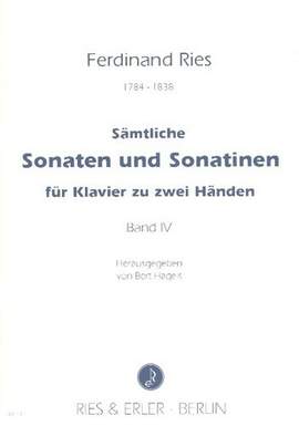 Ries, F: Sämtliche Sonaten + Sonatinen 4