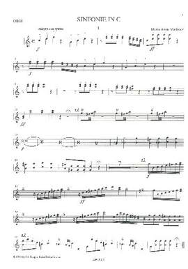 Martinez, M v: Sinfonie C-Dur