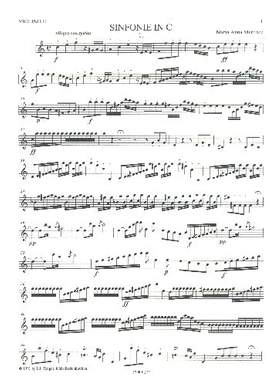 Martinez, M v: Sinfonie C-Dur