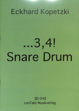 Kopetzki, E: 3 4 snare drum