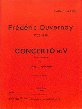 Duvernoy, F N: Concerto 5 F-Dur
