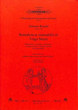 Rossetti, F A: Benedicta et venerabilis es Virgo Maria