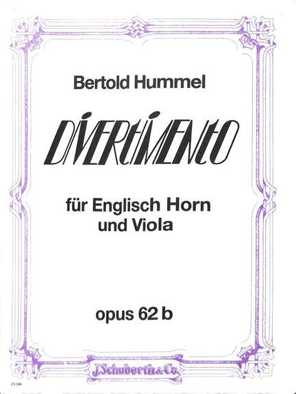 Hummel, B: Divertimento