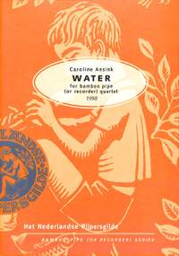 Ansink, C: Water for bamboo pipe (or recorder) quartet