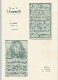 Mancinelli, D: Sonaten 1-3 op 3