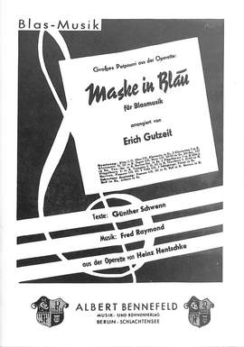 Raymond, F: Maske in blau - Potpourri