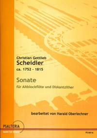 Scheidler, C G: Sonate