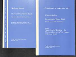Budday, W: Harmonielehre Wiener Klassik