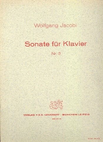 Jacobi, W: Sonate 3