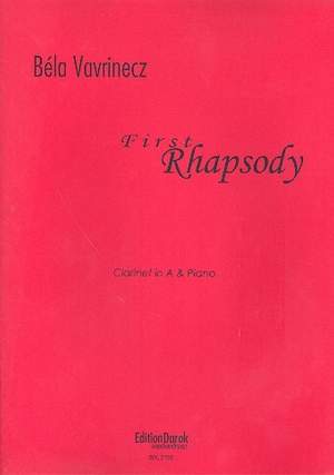Vavrinecz, B: First rhapsody