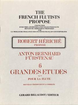Fuerstenau, A B: 6 grandes Etudes op 15