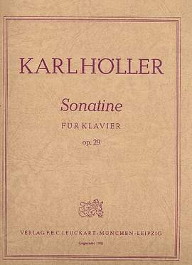 Hoeller, K: Sonatine op 29