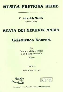 Mazak, A: Beata dei genitrix Maria