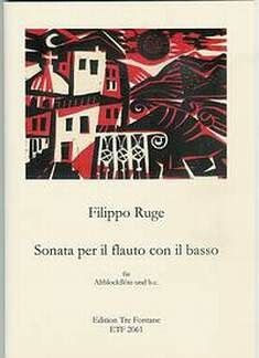 Ruge, F: Sonate per il flauto con il basso