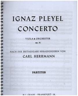 Pleyel, I J: Konzert op 31