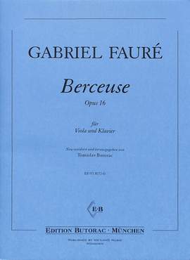 Fauré, G: Berceuse op 16