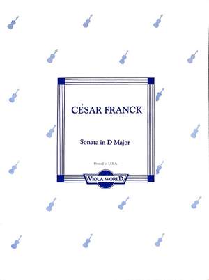 Franck, C: Sonate D-Dur